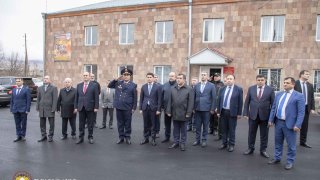 Վերանորոգվել է Ստեփանավանի քննչական բաժնին հատկացված նոր վարչական շենքը․ բացման արարողությանը ներկա է գտնվել ՀՀ ՔԿ նախագահ Արգիշտի Քյարամյանը (տեսանյութ, լուսանկարներ)